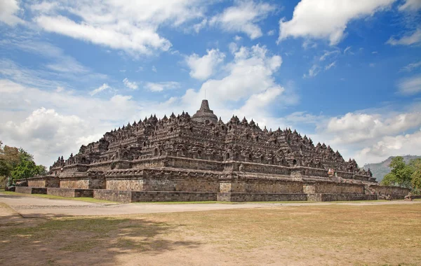 Borobudur tempel i Indonesien - Stock-foto