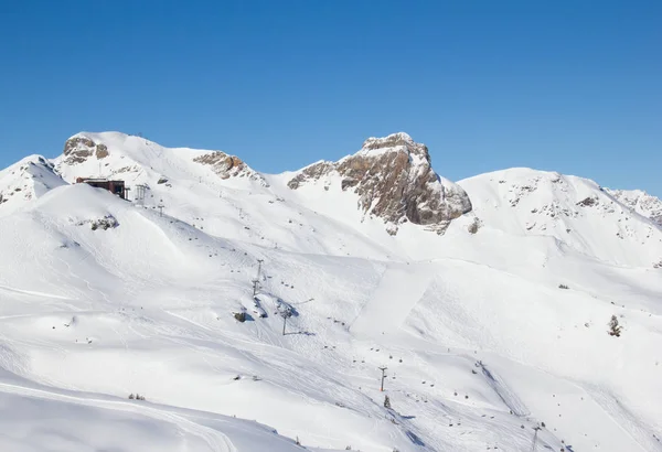 Inverno nos alpes suíços — Fotografia de Stock