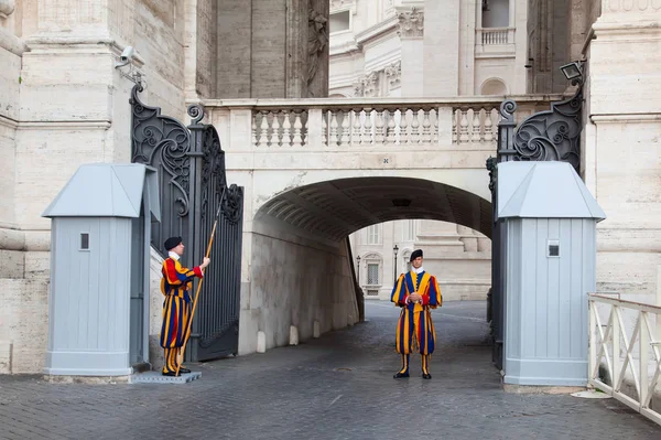 Swiss guard, Vatican — Stock Photo, Image