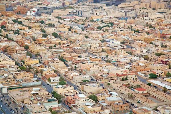 Вид с воздуха на центр Эр-Рияда — стоковое фото