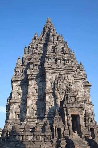 Hinduistický chrám prambanan — Stock fotografie