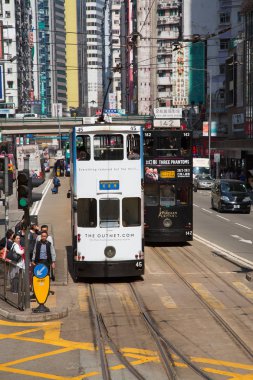 tramvay Hong Kong kullanan kişiler