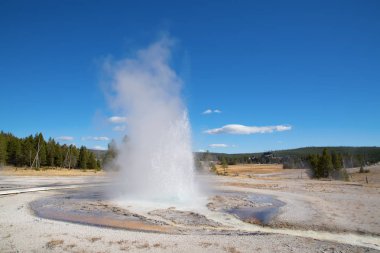Yel değirmeninin kola Şofben Erüpsiyonu