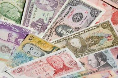  Güney Amerika banknotlar 