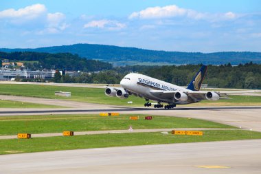  Singapur Havayolları A-380 gidiyor 