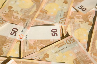 50 Euro banknotlar 