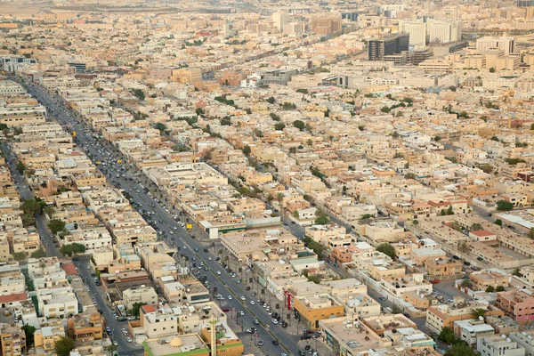 Vista aérea do centro de Riade — Fotografia de Stock