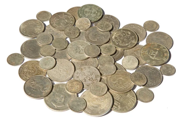 Pile of China coins — Stock Photo, Image
