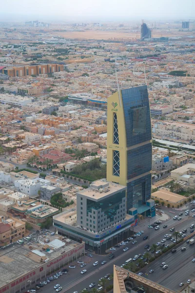 Vista aerea del centro di Riyadh — Foto Stock