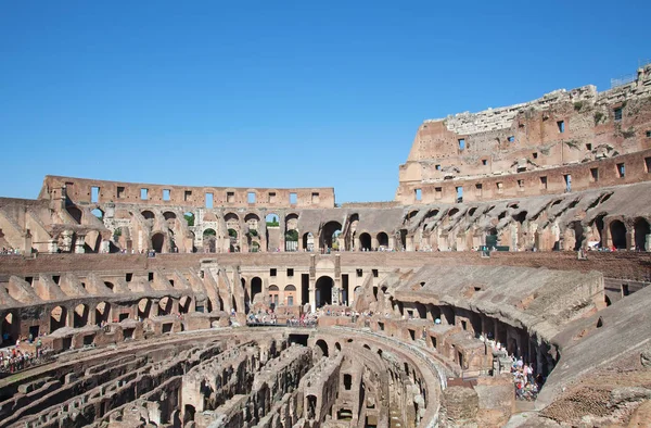Ruinerne af Coloseum i Rom - Stock-foto