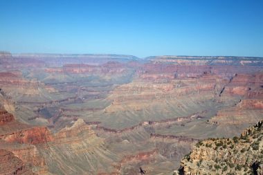 grand canyon'ın Güney kenarında