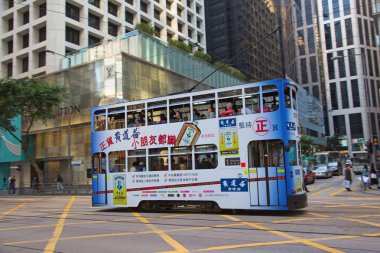 tramvay Hong Kong kullanan kişiler