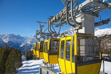 İsviçre Alpleri'nde kış