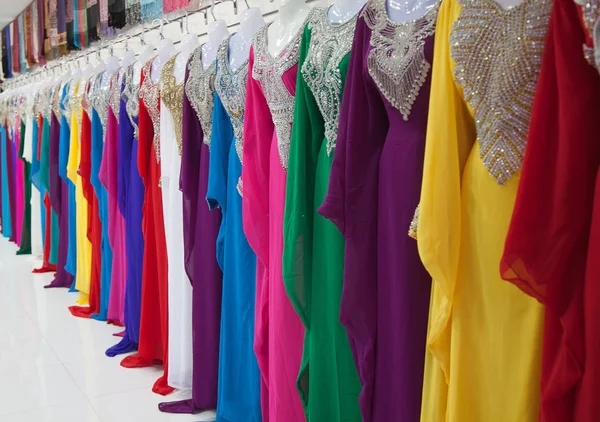 Textilmarkt in Dubai — Stockfoto