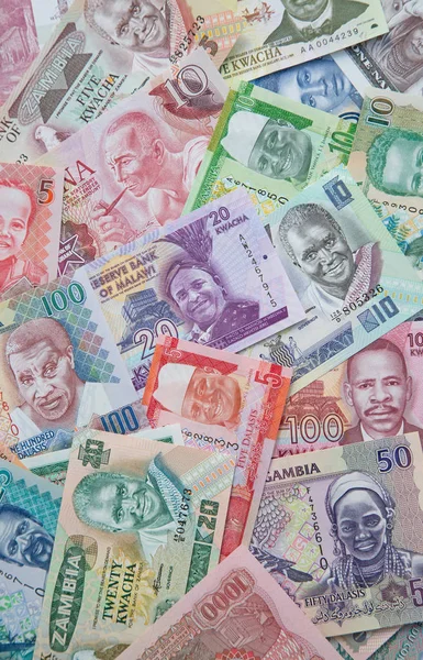 Arka plan olarak Afrika banknotlar