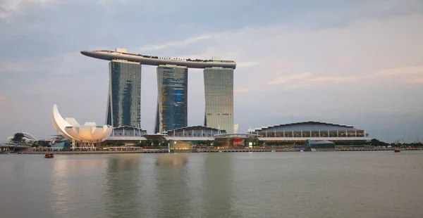 Marina bay sands συγκρότημα — Φωτογραφία Αρχείου