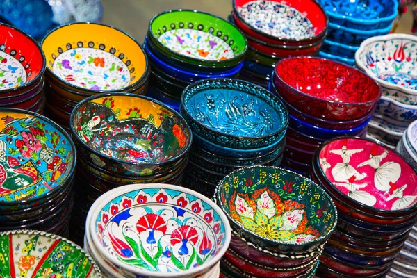 Tradycyjnej tureckiej ceramiki — Zdjęcie stockowe