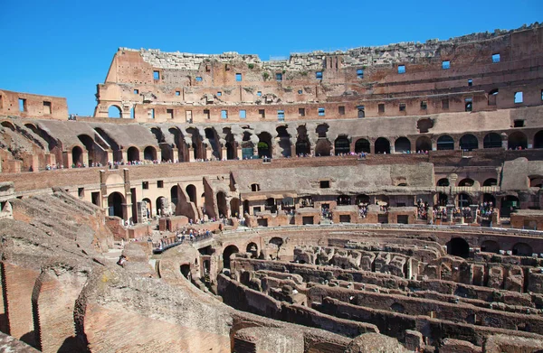 Ruiner af Colosseum i Rom - Stock-foto