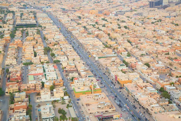 Vista aérea do centro de Riade — Fotografia de Stock