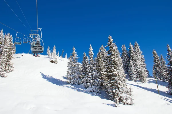 Winter in Swiss Alps — Stock Photo, Image