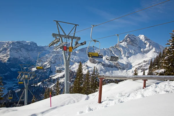 İsviçre Alpleri'nde kış