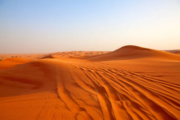 Red sand Arabian desert — Stock Photo, Image