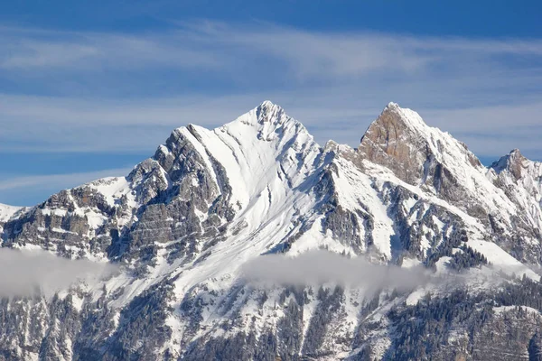 Winter in Swiss Alps — Stock Photo, Image