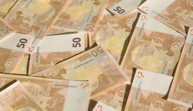 renk 50 euro banknot 