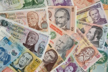 Güney Amerika banknotlar