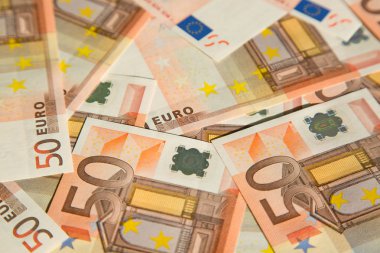 renk 50 euro banknot 