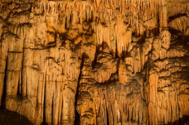 Dragon cave on Spanish island  clipart