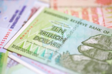 Yüksek enflasyondan sonra Zimbabwe 'nin banknotları