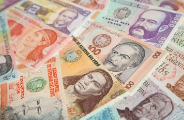 Güney Amerika banknotlar