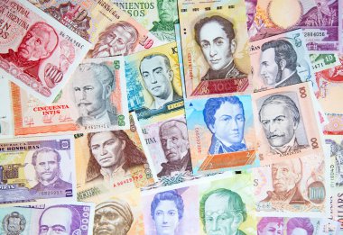 Güney Amerika banknotlar