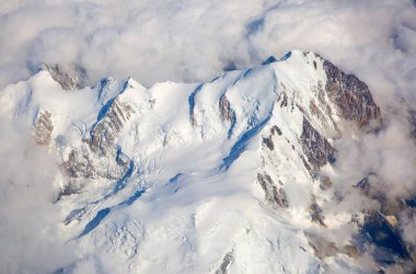 Kış Fransız alps