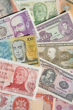 Güney Amerika banknotlar