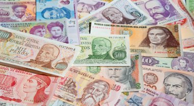 Güney Amerika banknotlar