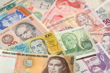 Güney Amerika banknotlar