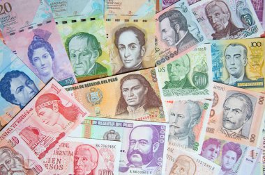 Güney Amerika banknotlar