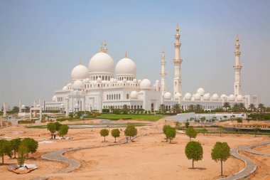 Sheikh Zayed mosque clipart
