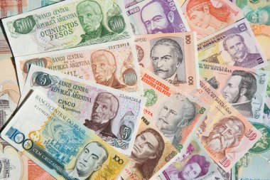 Güney Amerika banknotlar