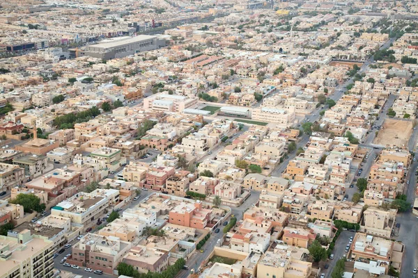 Riyad şehrin havadan görünümü 