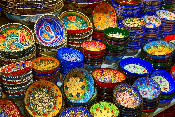 Традиционная турецкая керамика — стоковое фото