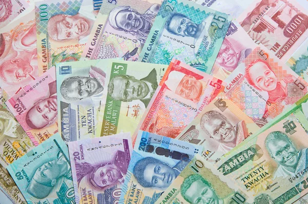 Arka plan olarak Afrika banknotlar
