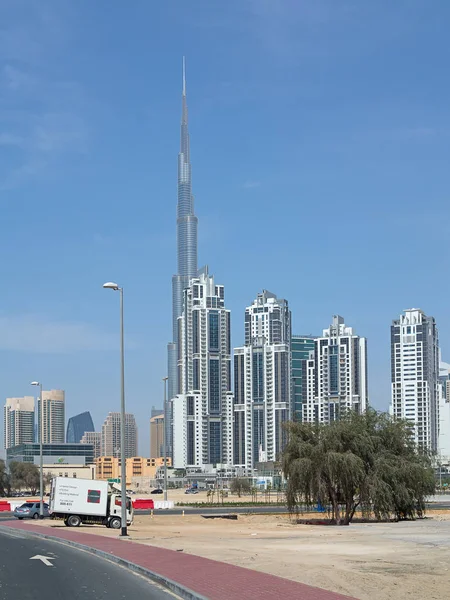 Burdž Dubaj budovy — Stock fotografie