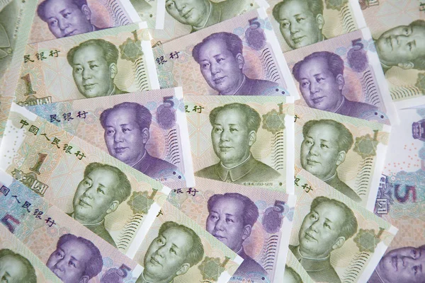 Çin banknotlarının koleksiyonu.