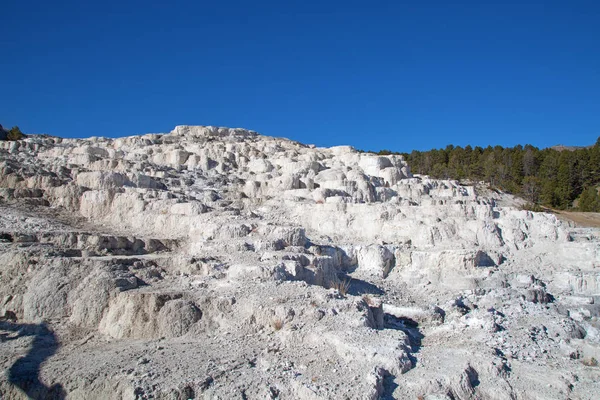 Mammoth hot springs — Stock Fotó