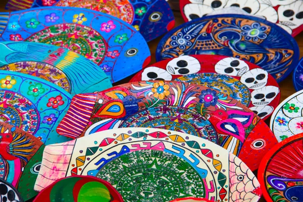 Tradiční mexická keramika — Stock fotografie