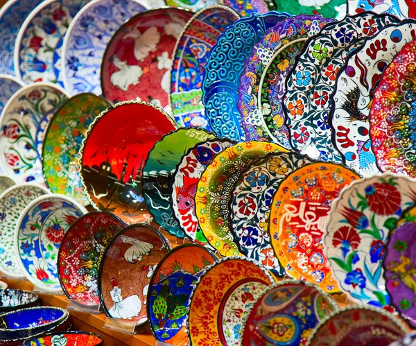 传统土耳其陶瓷 — 图库照片