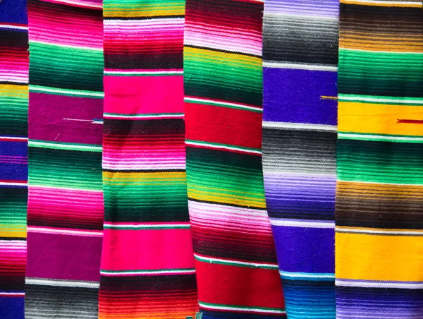 Mexican stripped fabric — Stock Photo, Image